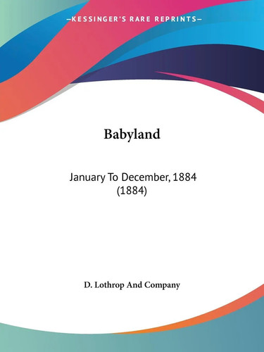 Lothrop and company - and,